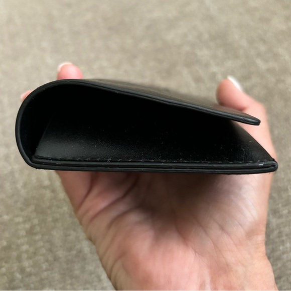 ✨L.A.M.B. Magnetic Black Leather Eyeglass Sunglass Case Semi-Hard - Picture 6 of 9